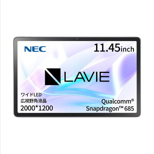 NEC LAVIE T11 ^ubg 11.45C` wi-fif Android 14 Snapdragon685 6GB 128GB LED Lpt iO[ tab11203