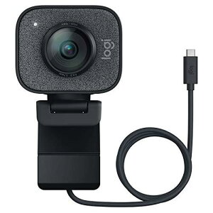 Logicool For Creators(WN[ tH[ NG[^[Y) WebJ C980GR tHD 1080P 60fps Xg[~O AI I[gtH[JX Io␳ u Ot@Cg USB-Cڑ EFuJ EFuJ