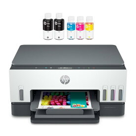 HP プリンター HP Smart Tank 6005 大容量インクタンク式 2023年モデル A4カラーインクジェット複合機 前面給紙 自動両面印刷 グレー スマートタンク