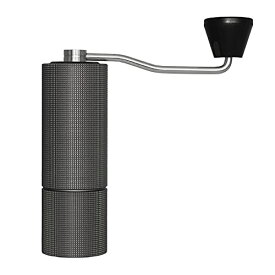 TIMEMOREタイムモア コーヒーミル C2 手挽きコーヒーグラインダー ステンレス臼 アルミボディ 容量20g 36段階粗さ調整可能 省力 均一 coffee grinder (ブラック)