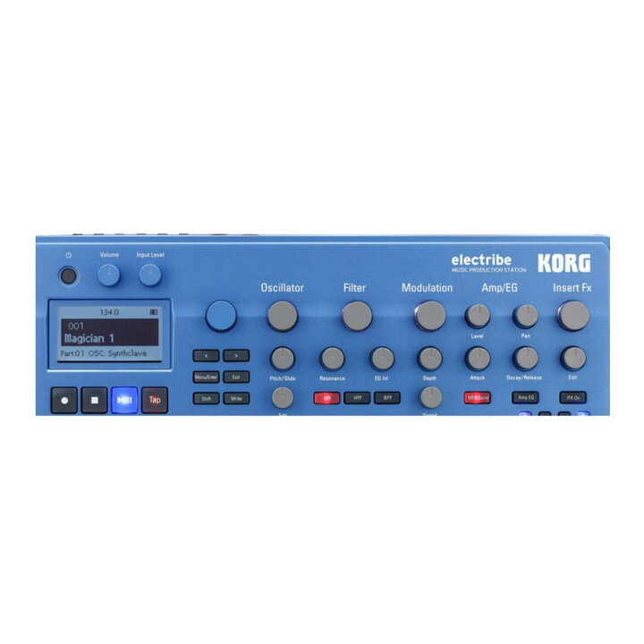 楽天市場】KORG シンセサイザー シーケンサー electribe2 BL 