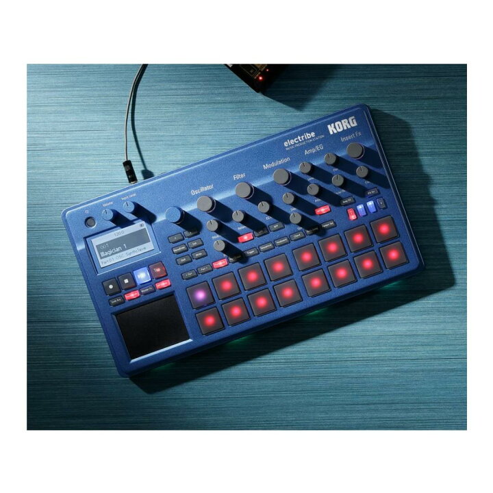 楽天市場】KORG シンセサイザー シーケンサー electribe2 BL 