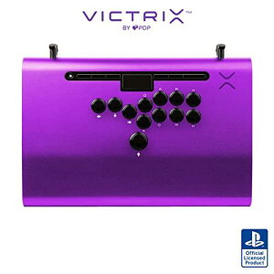 Victrix o[X APR Victrix by PDP Pro FS -12 Arcade Fight Stick for PlayStation 5 - Purple