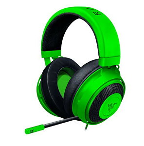 Razer Kraken Green �Q�[�~���O�w�b�h�Z�b�g �A�i���O�ڑ� PS4 PS5 PC Switch �X�}�[�g�t�H�� ��p�W�F���p�b�h RZ04-02830200-R3M