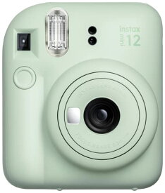 FUJIFILM チェキ インスタントカメラ instax mini 12 ミントグリーン INS MINI 12 GREEN