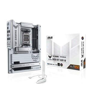 ASUS AMD Socket AM5 AMD Ryzen 9000 & 8000 & 7000 �V���[�Y B850 �`�b�v�Z�b�g ATX �}�U�[�{�[�h TUF GAMING B850-BTF WIFI W