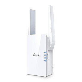 TP-Link Wi-Fi 無線LAN 中継器 Wi-Fi6 対応 2402 + 574Mbps 11ax/ac APモード HE160 ブリッジモードギガ有線LANポート RE705X/A