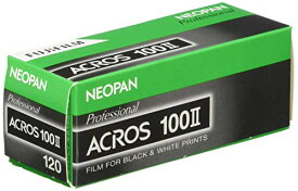 FUJIFILM 黒白フィルム ネオパン100 ACROS II120サイズ 12枚撮 1本