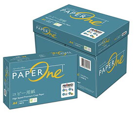 高白色コピー用紙 PaperOne コピー用紙 A4 (500枚×5冊) 2500枚 紙厚0.09mm 大量印刷向き PEFC認証