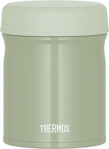 【食洗機対応モデル】 サーモス 真空断熱スープジャー 300ml カーキ 全パーツ食洗機OK 保温保冷 お手入れ簡単 口当たりがやさしい丸口設計 JEB-300 KKI
