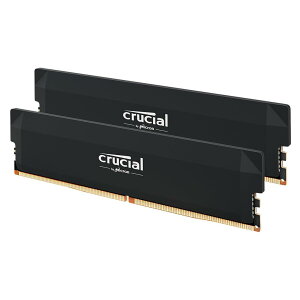 Crucial(N[V) PRO (}CN) fXNgbvp 16GB×2 DDR5-6400 I[o[NbN CP2K16G64C38U5B