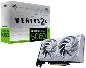 MSI GeForce RTX 5060 8G VENTUS 2X OC WHITE OtBbNX{[h VD9186