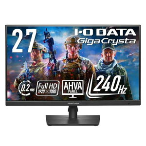 ACEI[Ef[^ IODATA Q[~Oj^[ 27C` GigaCrysta 240Hz tHD 0.2ms AHVApl (HDMI×2/DisplayPort/Xs[J[t//c]/ {[J[) EX-GD271UAX