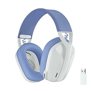 Logicool G Q[~OwbhZbg G435 LIGHTSPEED & Bluetooth CX wbhZbg y 165g }CN 18ԘAgp USB hO Dolby AtmosΉ wbhz PC PS4 PS5 X}z Ή G435WH K
