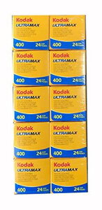 Kodak �J���[�l�K�t�B���� ULTRAMAX 400 35mm 24���B 10�{�Z�b�g