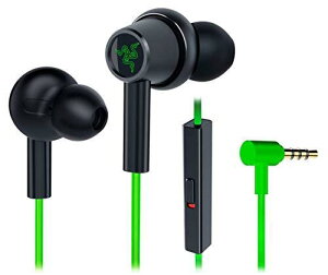 Razer Hammerhead Duo Console �Q�[�~���O�C���z�� Razer Green Limited Edition 3.5mm �n�C�u���b�h�h���C�o�̗p �}�C�N�t�� �J�i���^ PS4 PS5 Switch PC �X�}�z �Ή� RZ12-03030300-R3M1