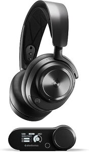SteelSeries Q[~OwbhZbg wbhz Arctis Nova Pro Wireless y  CX ^ nC] ANeBumCYLZO PC PS5 PS4 Switch Ή Hi-FiTEh 61520 ubN 