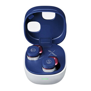 オーディオテクニカ ATH-SQ1TW2 NRD ワイヤレスイヤホン bluetooth/小型 軽量 / 最大20時間再生 / 低遅延/外音取込み/マルチポイント/マルチペアリング/防水 IPX5 / ワイヤレス充電 /【国内正規品】ネ