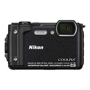 Nikon �f�W�^���J���� COOLPIX W300 BK �N�[���s�N�X 1605����f �u���b�N �h�� �ϊ� �h�o