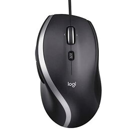 Logicool(ロジクール) 有線 マウス M500s 高速スクロールホイール 7ボタン USB ブラック 有線マウス 4000dpi M500 windows mac chrome 国内正規品