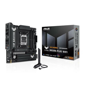ASUS AMD AM5 AMD B850 micro-ATX }U[{[h Ryzen 9000 &8000 & 7000 Series Ή/TUF GAMING B850M-PLUS WIFI