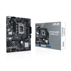 ASUS INTEL ��12����CPU(LGA1700)�Ή� H610 �`�b�v�Z�b�g mic-ATX �}�U�[�{�[�h PRIME H610M-E D4
