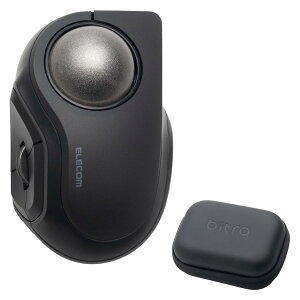 �G���R�� �g���b�N�{�[���}�E�X bitra �É� �l�����w���� Bluetooth ����2.4GHz 2��}���`�y�A�����O 5�{�^�� ��p���[�P�[�X�t �u���b�N M-MT2MRSABK