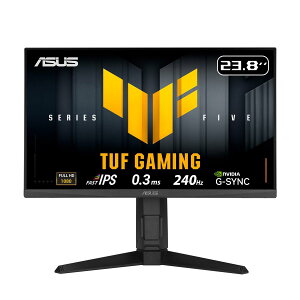 ASUS �Q�[�~���O���j�^�[/TUF Gaming �V���[�Y 5 -VG249QML5A/23.8�C���`/�t��HD/Fast-IPS�p�l��/240Hz/0.3ms/G-SYNC�Ή�/AMD FreeSync Premium/ELMB SYNC/99% sRGB/���������\/DisplayWidget Center/Gaming AI/�������K�i
