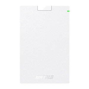 BUFFALO USB3.1(Gen.1)�Ή� �|�[�^�u��HDD �X�^���_�[�h���f�� �z���C�g 500GB HD-PCG500U3-WA