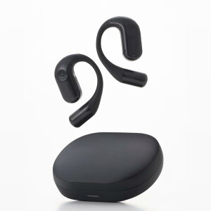 �G���R�� �I�[�v���C���[ �C���z�� Bluetooth 5.4 ���C�����X �w�b�h�z�� �����ǂ��Ȃ� ���|���� �}�C�N���� �ő�7���ԍĐ� IPX5�̖h���݌v �^�b�`�Z���T�[ �R�X���u���b�N LBT-OWS02ECCBK