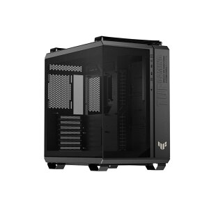 ASUS TUF Gaming GT502 Horizon �u���b�N/ATX/�~�b�h�^���[ �P�[�X/�����K���X/�s���[���X/�f���A���`�����o�[�\��