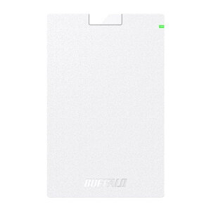 BUFFALO USB3.2(Gen1)�Ή��|�[�^�u��HDD Type-C�P�[�u���t 1TB �z���C�g HD-PGAC1U3-WA
