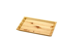 S 桧 ノンスリップ長角トレイ ナチュラルキッチン お盆 トレー 木製 すべらない カフェ 飲食店 木目 ナチュラルテイスト 北欧 カントリー 和モダン