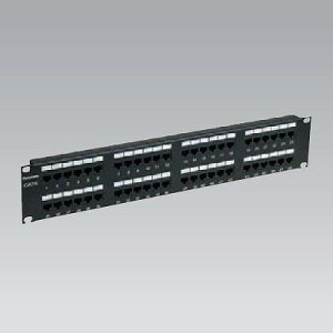 �p�i�\�j�b�N ���W�����^�p�b�`�p�l�� 110�^�C�v 48�|�[�g CAT6 �u���b�N NR21346B