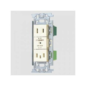 パナソニック フルカラー 埋込ガス警報器用コンセント 取付枠付 入力15A 125V 出力5A 60V WN1909