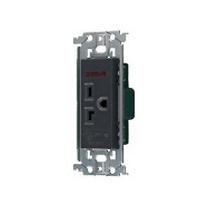 �p�i�\�j�b�N 15A�E20A���p�����ڒn�R���Z���g �����g�t 20A 250V �O���[ WTL19223H