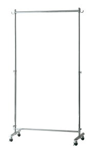 送料無料 ストロングタフハンガー 幅約115cm ハンガーラックスリム キャスター付き 2段 高さ調整 ハンガー掛け 衣類収納 クローゼット 洋服 ラック ワードローブ 洋服かけ コートハンガー 業