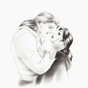 ベルの壁掛けインテリア 美女と野獣 アート パネル ディズニー Mサイズ(30cm×30cm) ウォールアート 壁掛け おしゃれ 北欧 モダン 新築祝い 開店祝い 結婚祝い お洒落 玄関 寝室 リビング 応