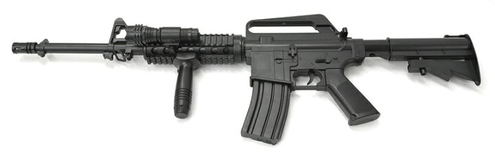楽天市場】エアガン 2種組 バイオBB弾付き M4 R-I-S コルト1911 