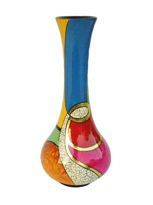 楽天市場】花瓶 一輪挿し 工芸品 線がき模様 インテリア おしゃれ