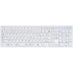 アオテック コンパクト108キー日本語キーボード AOK-AP108WH