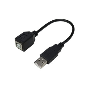 �ϊ����l USB�P�[�u��20 A(�I�X) to B(���X) USBAA/BB20