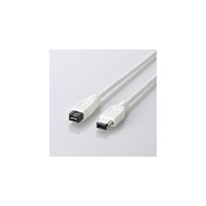 �G���R�� FireWire�P�[�u��(9�s��-6�s��) IE-961WH
