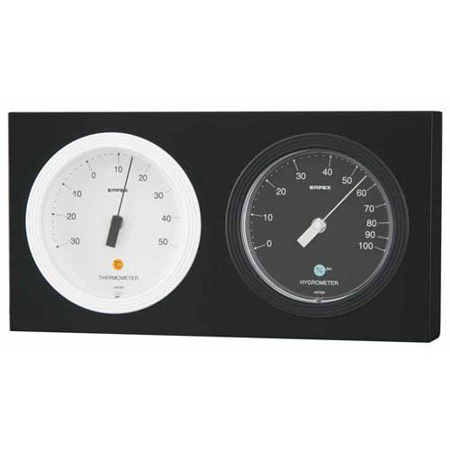 EMPEX 温度 湿度計 適切な価格 MN-4830 激安通販ショッピング MONO ブラック×ホワイト