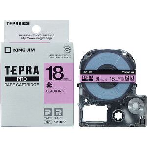 KING JIM �L���O�W�� �e�v��PRO�e�[�v 18mm �� KJ-SC18V
