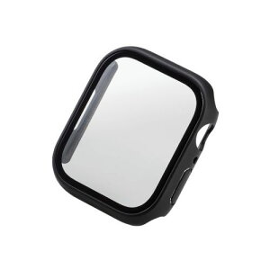 �G���R�� Apple Watch 45mm�p�t���J�o�[�P�[�X �v���~�A���S�����K���X ������ AW-22AFCGOBK