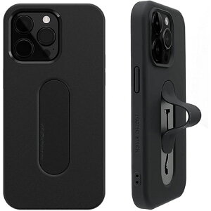 momo stick �����X�e�B�b�N Mag Grip �t���b�g�P�[�X for iPhone 15 Pro Max �u���b�N MMS25321i15PM