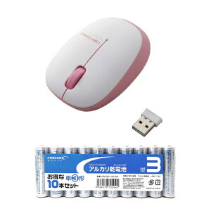 �G���R�� ���C�����XBlueLED�}�E�X + �A���J�����d�r �P3�`10�{�p�b�N�Z�b�g M-BL20DBPN+HDLR6/1.5V10P