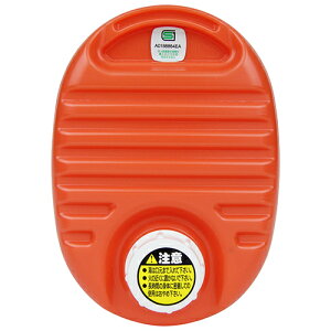 協越化学・かわいいミニ湯たんぽ(袋付)・750ccオレンジ ゆたんぽ コンパクト 省スペース 持ち運び 外出用 小さめ 小さい