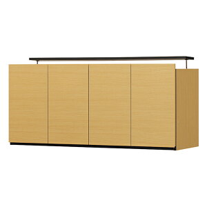 送料無料 壁面収納 上置き 幅120cm スリム キャビネット つっぱり 棚 突っ張りラック ポルターレ ナチュラル 国産 日本製 シンプル モダン 北欧 おしゃれ